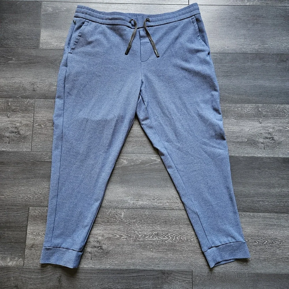 Bonobos Homestretch Jogger One Fit Mens 2XL Blue Stretch Elastic Waist Tapered